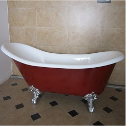 Magliezza Чугунная ванна Maria 170x76 (ножки бронза) – фотография-1